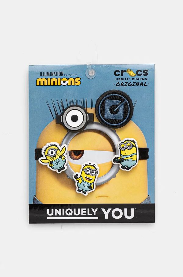Crocs Dječji bedževi za obuću Crocs Minions 5-pack boja: žuta, 10012725