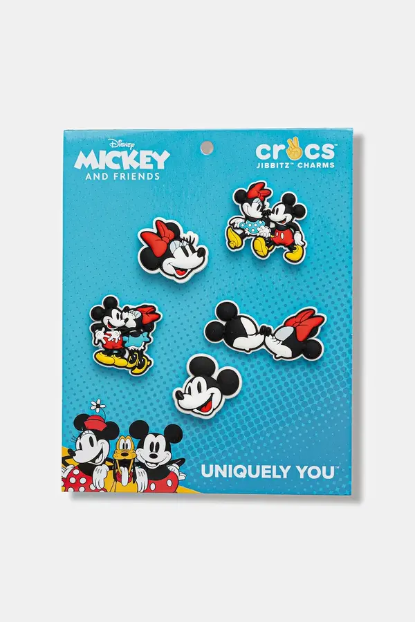Crocs Dječji bedževi za obuću Crocs Minnie Mickey Cute 5Pck 5-pack
