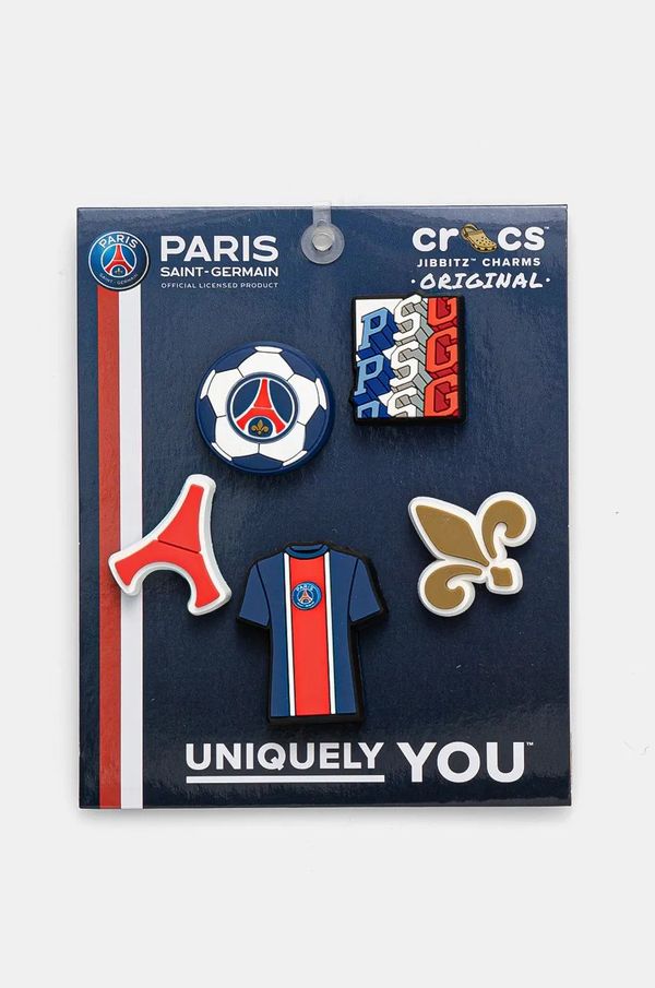 Crocs Dječji bedževi za obuću Crocs Paris St Germain 5-pack boja: tamno plava, 10012289