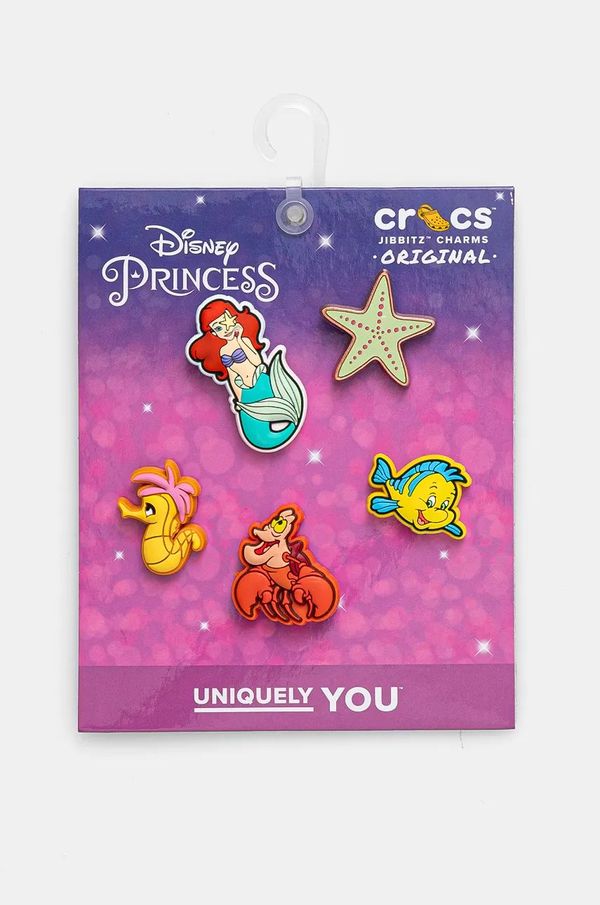 Crocs Dječji bedževi za obuću Crocs Princess Ariel 5Pck 5-pack 10013197