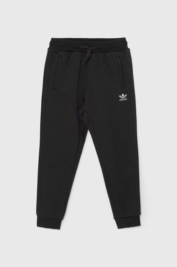 adidas Originals Dječji donji dio trenirke adidas Originals PANTS boja: crna, bez uzorka, IW3498