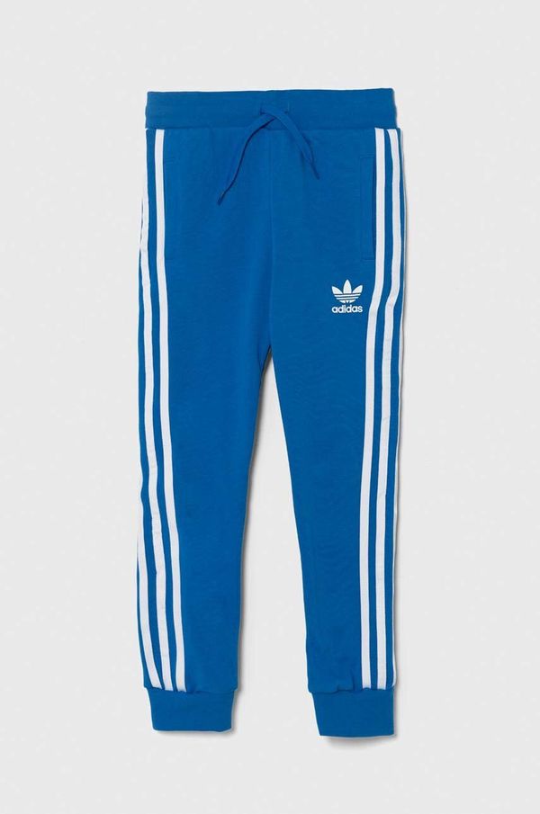 adidas Originals Dječji donji dio trenirke adidas Originals TREFOIL PANTS s aplikacijom