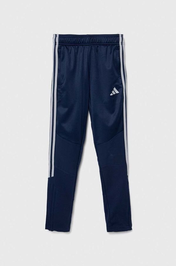 adidas Performance Dječji donji dio trenirke adidas Performance boja: tamno plava, s aplikacijom