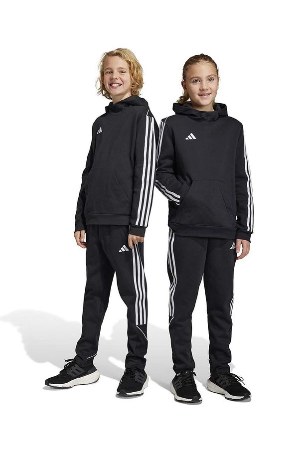 adidas Performance Dječji donji dio trenirke adidas Performance TIRO23L SW PNTY boja: crna, s aplikacijom