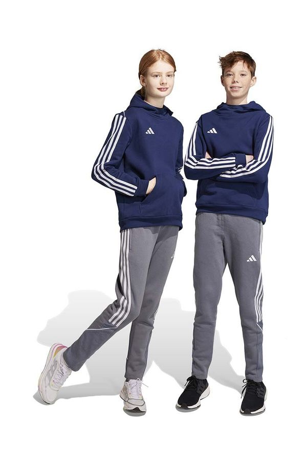 adidas Performance Dječji donji dio trenirke adidas Performance TIRO23L SW PNTY boja: siva, s uzorkom