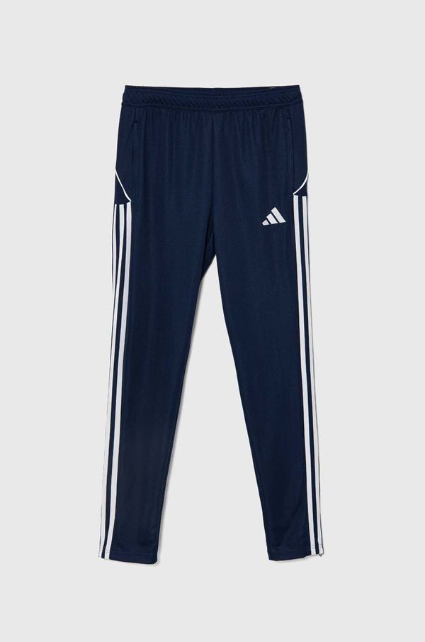 adidas Performance Dječji donji dio trenirke adidas Performance TIRO23L TR PNTY boja: tamno plava, s aplikacijom, HS3495