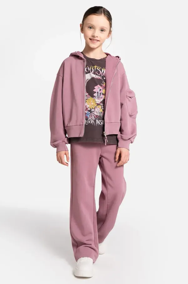 Coccodrillo Dječji donji dio trenirke Coccodrillo boja: ružičasta, bez uzorka, DREAM DIARIES GIRL JUNIOR