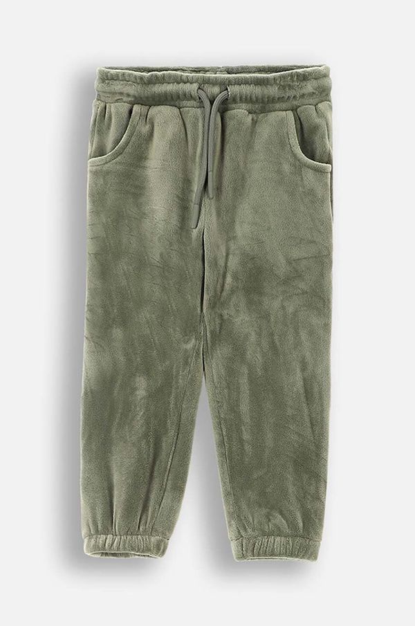 Coccodrillo Dječji donji dio trenirke Coccodrillo boja: smeđa, bez uzorka, SMILE BOY NEWBORN