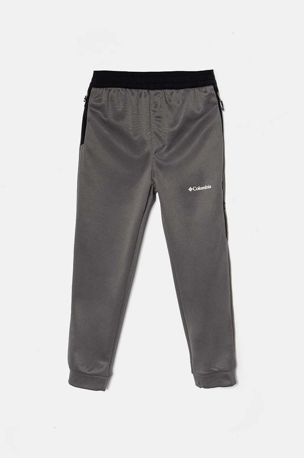 Columbia Dječji donji dio trenirke Columbia Columbia Tech boja: siva, bez uzorka, 2087511