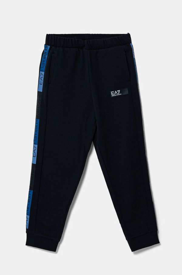 EA7 Emporio Armani Dječji donji dio trenirke EA7 Emporio Armani s tiskom, 6DBP60 BJEXZ