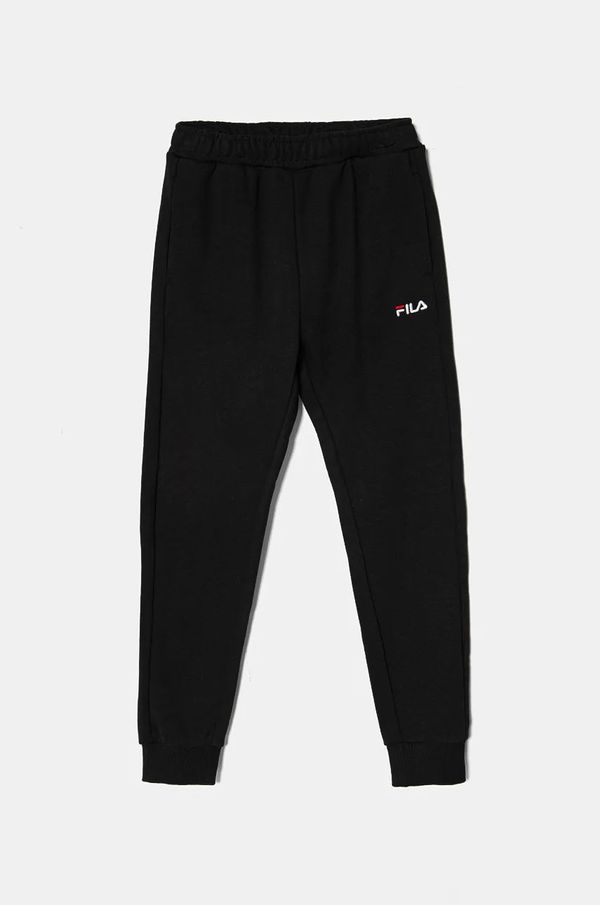 Fila Dječji donji dio trenirke Fila BREDDORF boja: crna, melanž