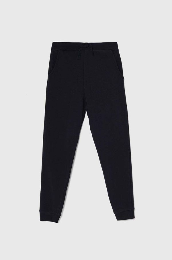 Guess Dječji donji dio trenirke Guess boja: tamno plava, bez uzorka, L93Q24 KAUG0