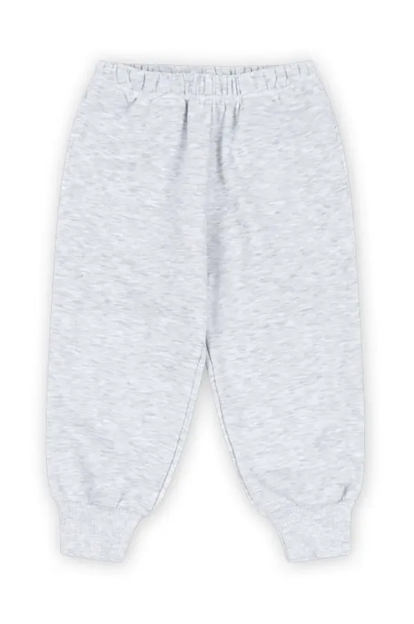 Konges Sløjd Dječji donji dio trenirke Konges Sløjd LOU SWEAT PANTS OCS boja: siva, s uzorkom, KS102593