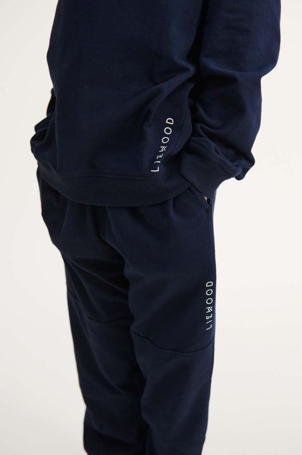 Liewood Dječji donji dio trenirke Liewood boja: tamno plava, bez uzorka