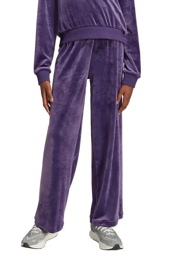 adidas Dječji donji dio trenirke od velura adidas