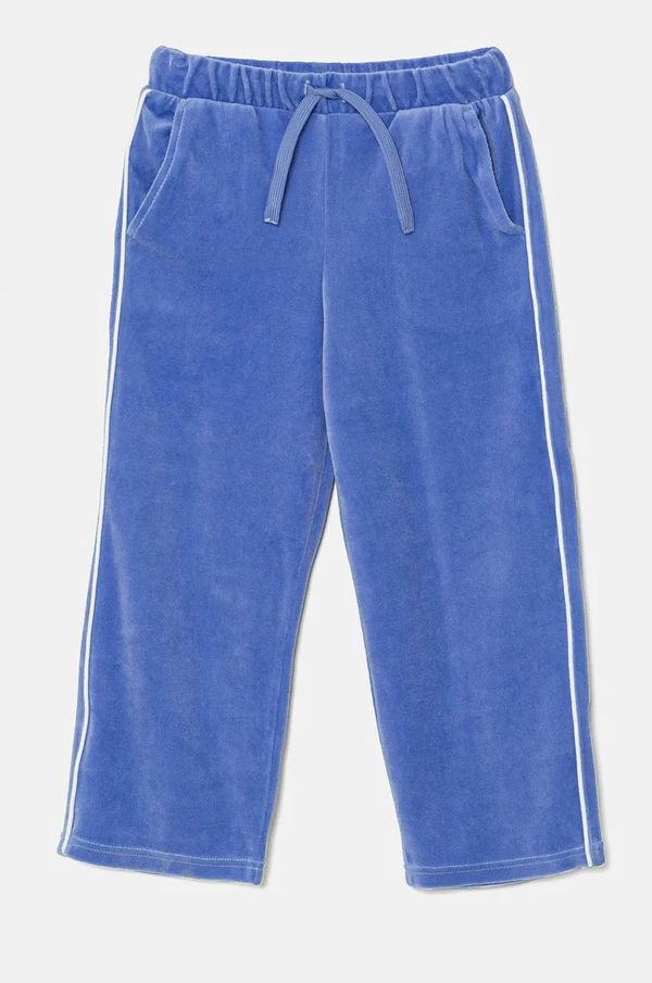 United Colors of Benetton Dječji donji dio trenirke od velura United Colors of Benetton bez uzorka, 3UK0GF03Y