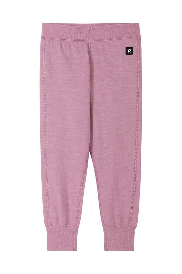 Reima Dječji donji dio trenirke od vune Reima Misam boja: ružičasta, melanž, 5200039A