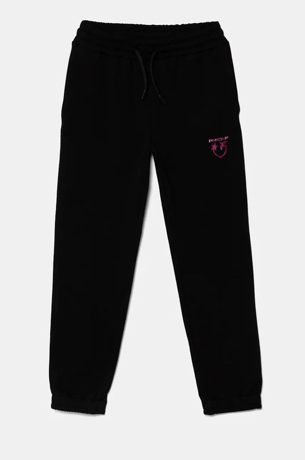 Pinko Up Dječji donji dio trenirke Pinko Up boja: crna, s tiskom, F4PIJGFP093