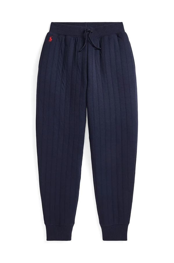 Polo Ralph Lauren Dječji donji dio trenirke Polo Ralph Lauren boja: tamno plava, bez uzorka, 313952093001