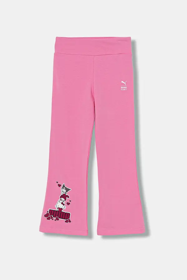 Puma Dječji donji dio trenirke Puma PUMA X HELLO KITTY & FRIENDS Flared Leggings