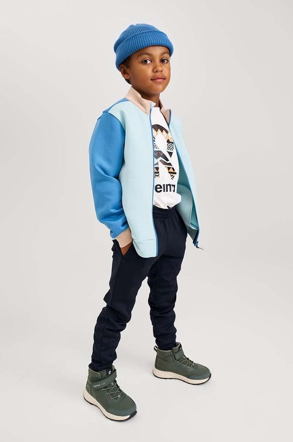 Reima Dječji donji dio trenirke Reima Letkis boja: crna, bez uzorka, 5200266A