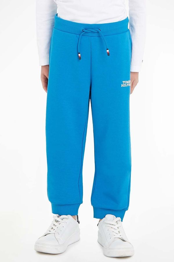 Tommy Hilfiger Dječji donji dio trenirke Tommy Hilfiger s aplikacijom