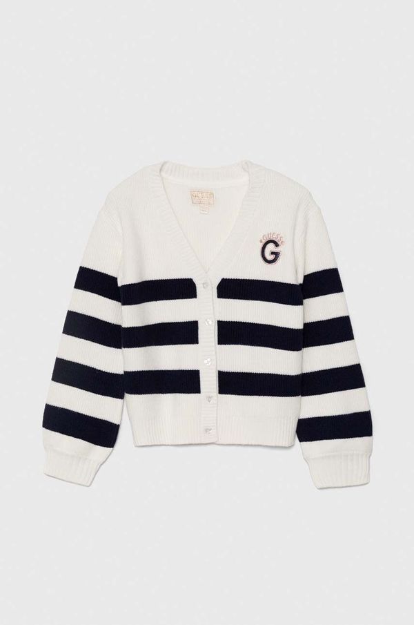 Guess Dječji džemper Guess boja: bijela, K4YR06 Z3FU0