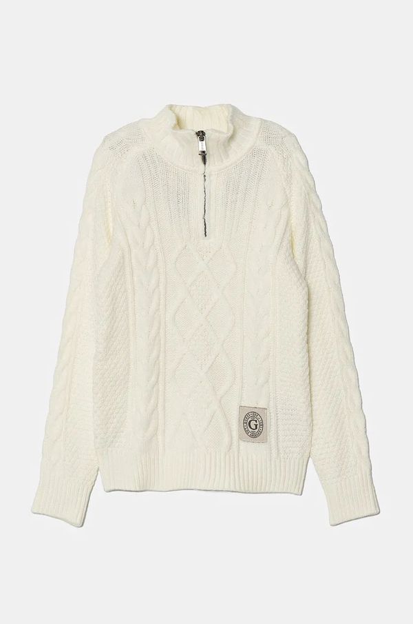 Guess Dječji džemper Guess boja: bijela, L4BR06 Z3IH0