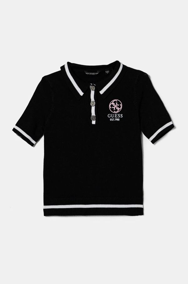 Guess Dječji džemper Guess boja: crna, J5RR00 Z2NQ2