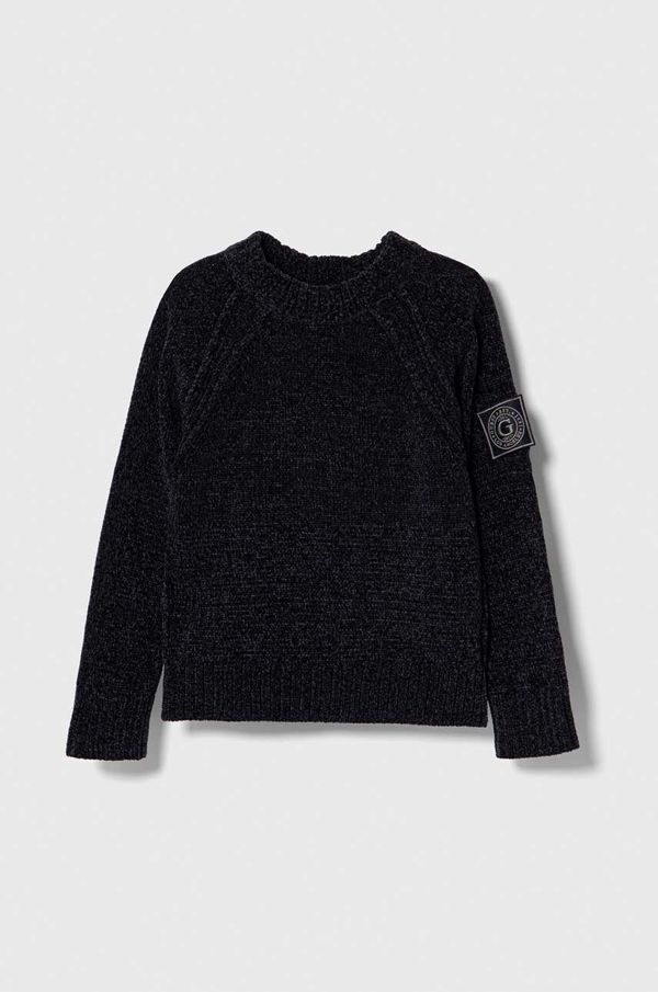 Guess Dječji džemper Guess boja: tamno plava, lagani