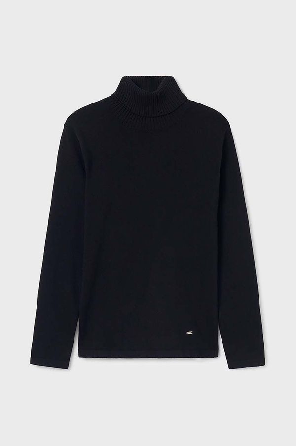 Mayoral Dječji džemper Mayoral boja: crna, 345