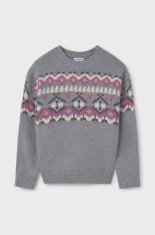 Mayoral Dječji džemper Mayoral boja: siva, 7304