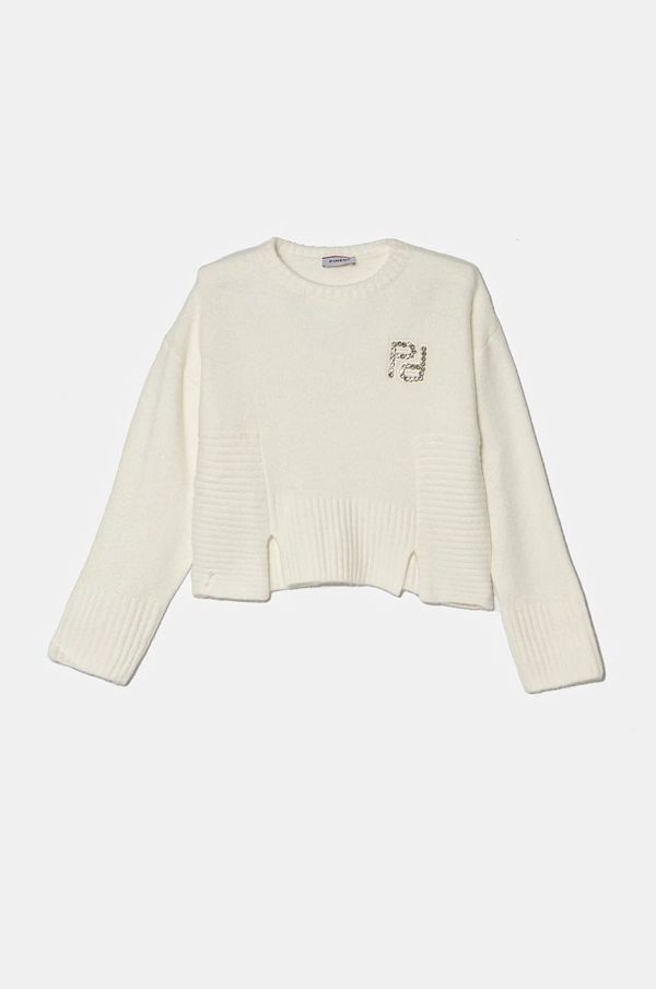 Pinko Up Dječji džemper Pinko Up boja: bijela, F4PIJGJP016