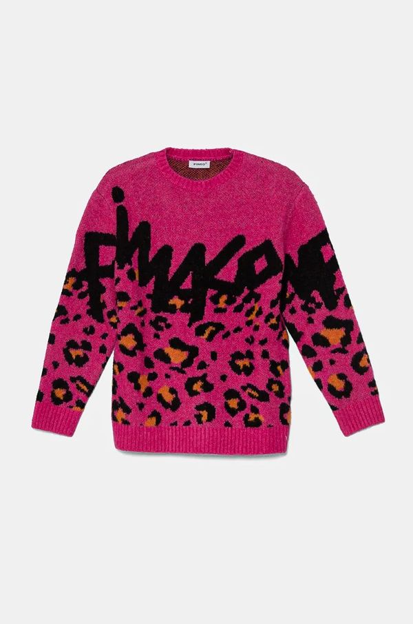 Pinko Up Dječji džemper Pinko Up boja: ružičasta, F4PIJGJP043