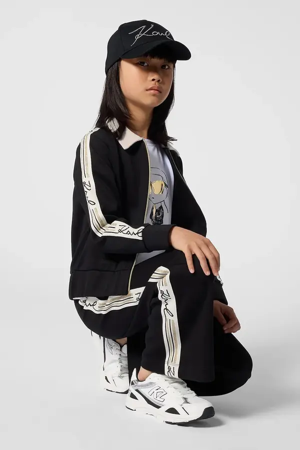 Karl Lagerfeld Dječji kardigan Karl Lagerfeld