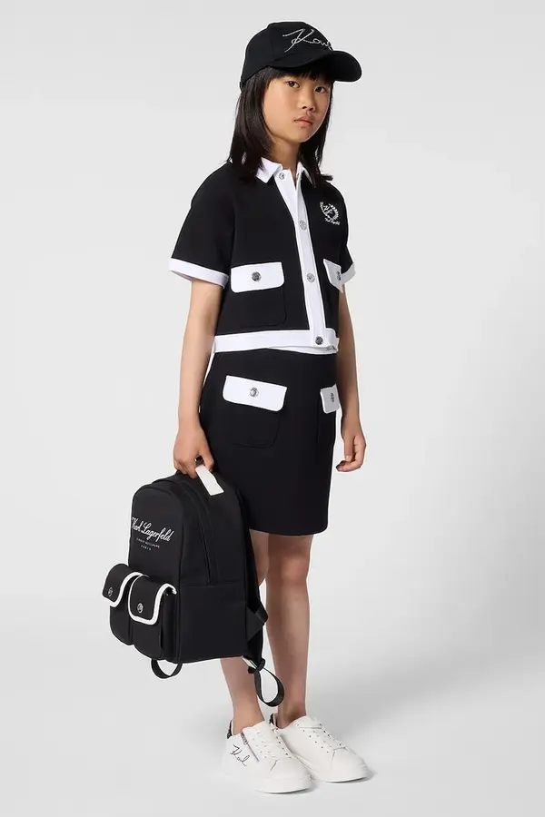 Karl Lagerfeld Dječji kardigan Karl Lagerfeld