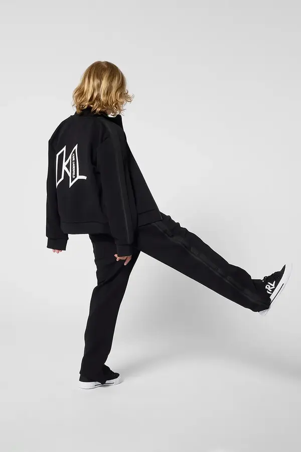 Karl Lagerfeld Dječji kardigan Karl Lagerfeld