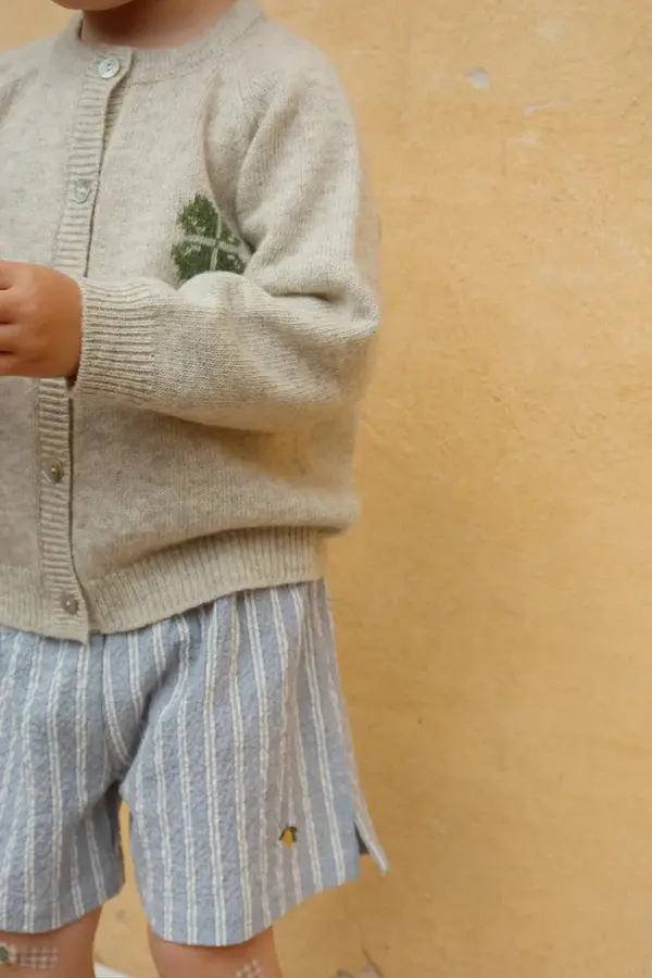 Konges Sløjd Dječji kardigan s dodatkom vune Konges Sløjd BILLI KNIT CARDIGAN