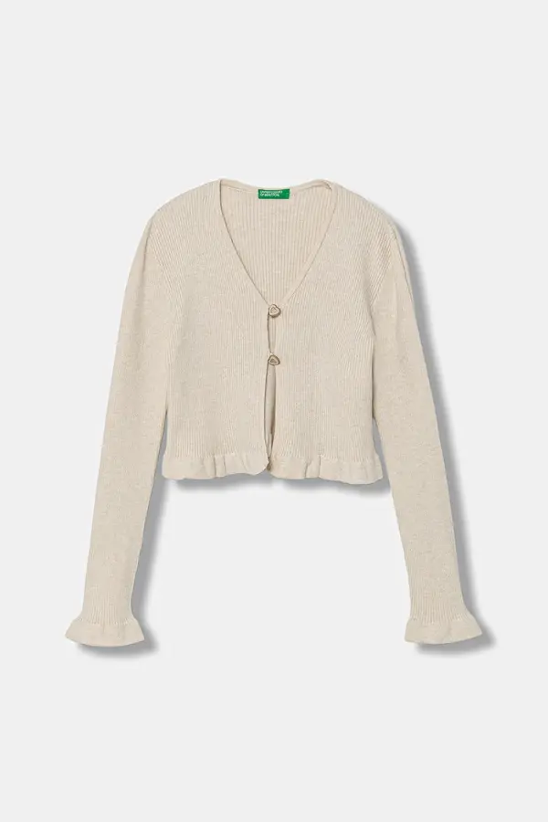 United Colors of Benetton Dječji kardigan s dodatkom vune United Colors of Benetton