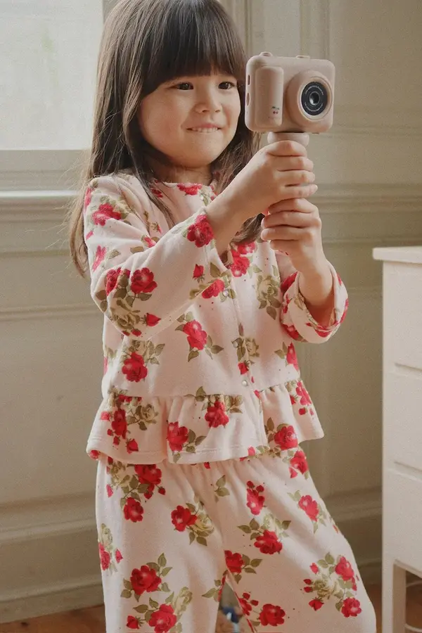 Konges Sløjd Dječji kardigan s pamukom Konges Sløjd VELULA CARDIGAN GOTS