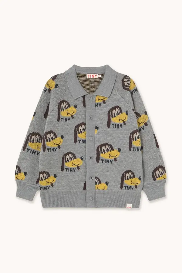 Tinycottons Dječji kardigan Tinycottons DOGS CARDIGAN