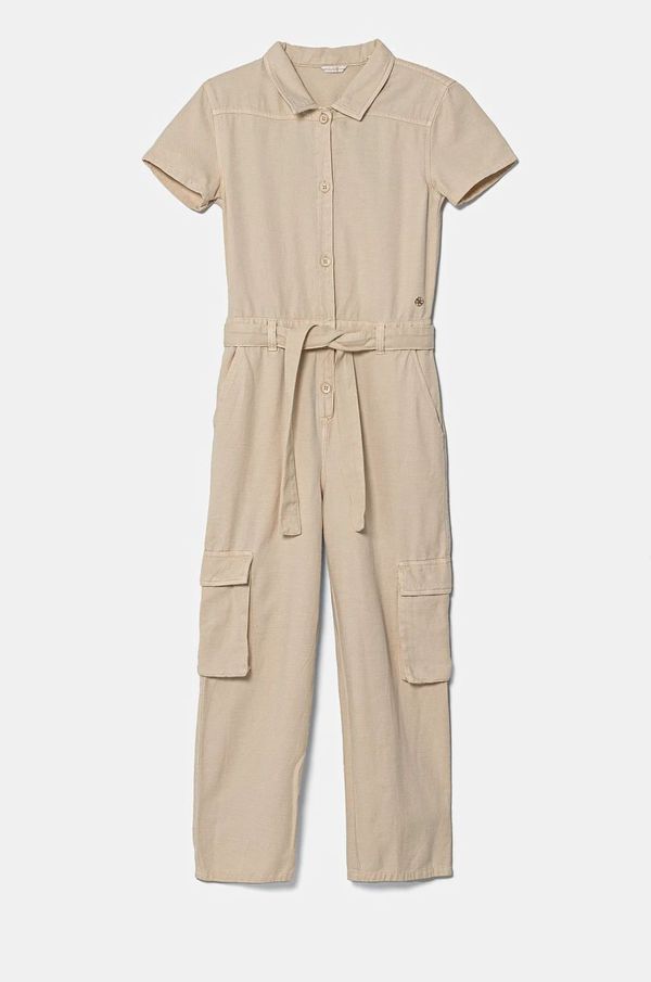 Guess Dječji kombinezon Guess boja: bež, J5RK38 WFY62