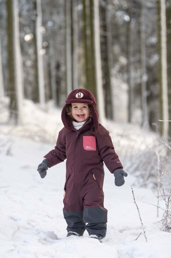 Jack Wolfskin Dječji kombinezon Jack Wolfskin GLEEL 2L INS boja: bordo