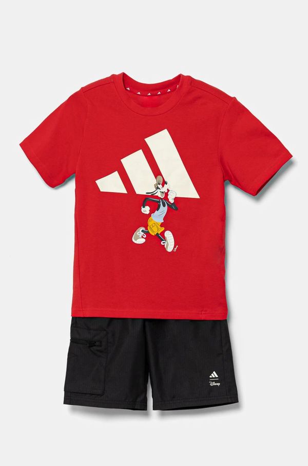 adidas Dječji komplet adidas boja: crvena, JF3639