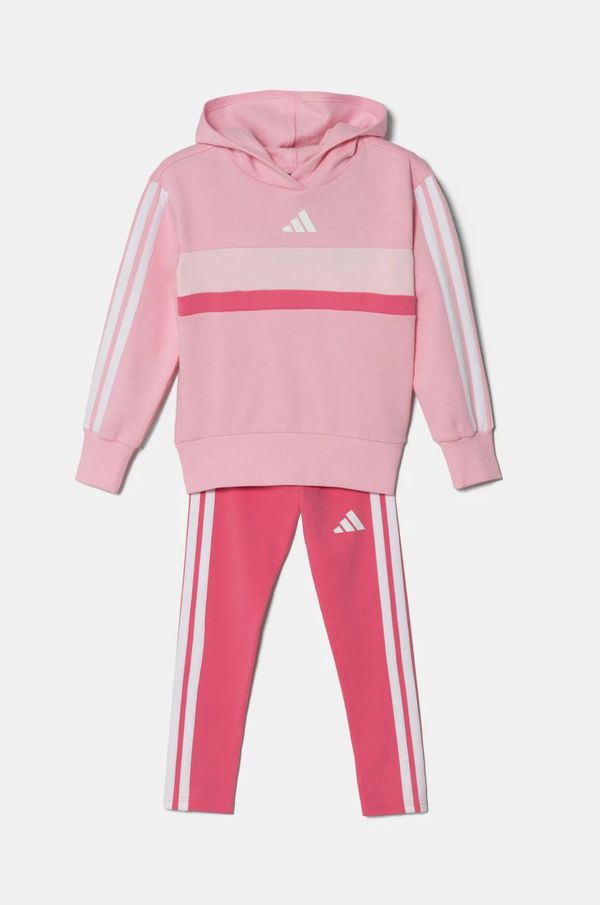 adidas Dječji komplet adidas boja: ružičasta, JC7475