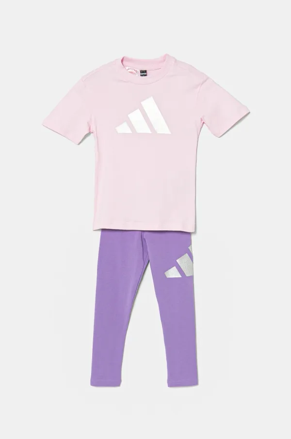 adidas Dječji komplet adidas boja: ružičasta, JC7523