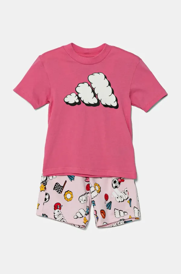 adidas Dječji komplet adidas boja: ružičasta, JD0066