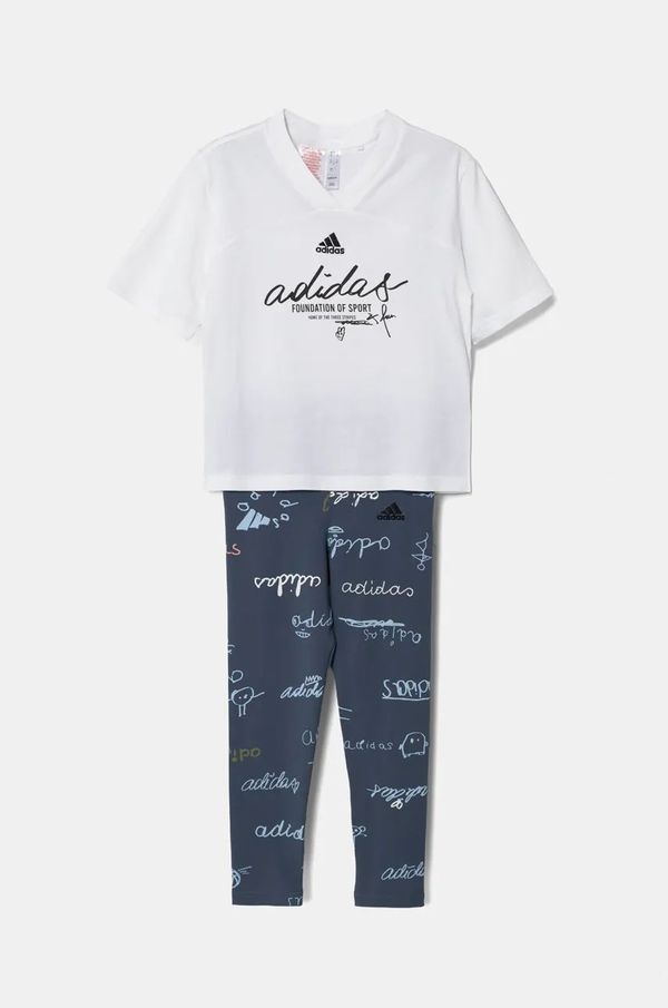 adidas Dječji komplet adidas LK BLUV SET boja: bijela, IV9443