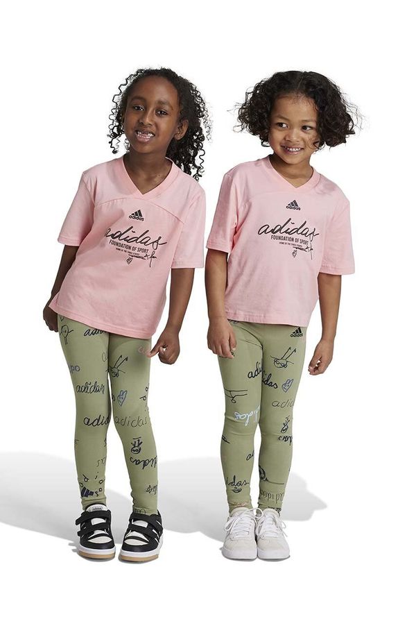 adidas Dječji komplet adidas LK BLUV SET boja: ružičasta, IV9444