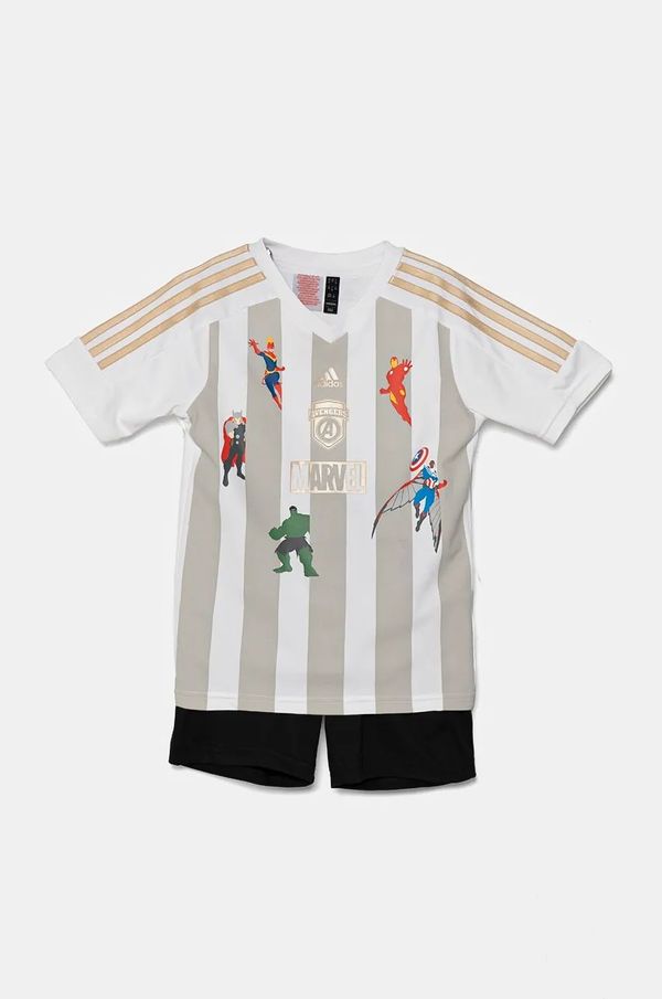 adidas Dječji komplet adidas LK MRVL AV TSET boja: bijela, IW0650
